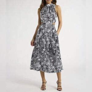Sofia Jeans Women's and Women's Plus Cutout Dress, Above Ankle Length, Size M